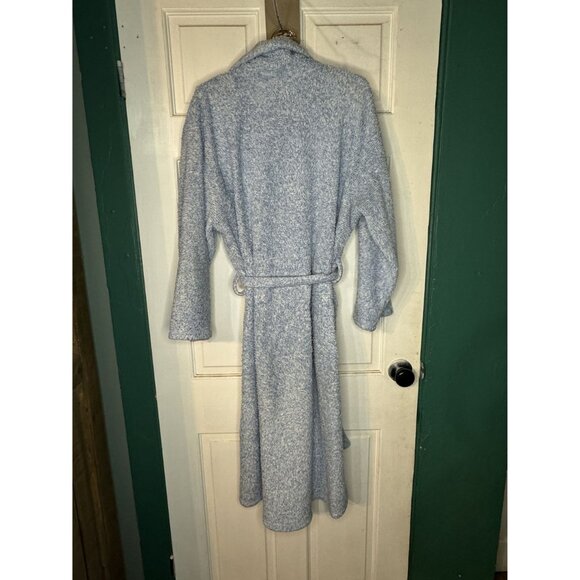 Jolly Comforters Cozy Blue Bathrobe With Belt - Medium Size - Picture 2 of 3